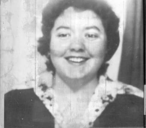 Agnes Cooney, murder victim, who died December 1977 in the Strathclyde area.
