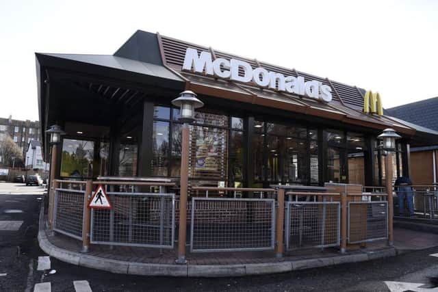 The McDonald's on London Road 
has been stripped of its 24-hour licence after the company failed to call police following an assault there. Pic: Lisa Ferguson