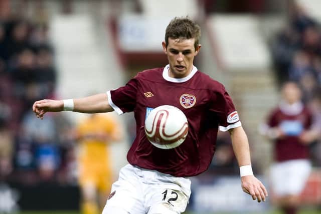 Former Hearts midfielder David Templeton. Picture: Ian Georgeson