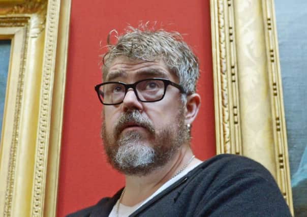 Phil Jupitus smashed his Volvo into a truck in Fife. Picture: Phil Wilkinson