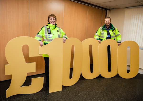 The Penicuik Community First Responders were awarded £500 last year from the £10,000 bursary pot