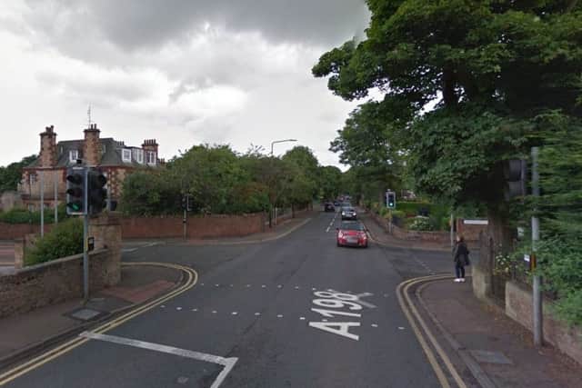 A cyclist was hospitalised after being hit by a van in North Berwick. Pic: Google Maps