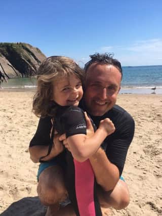 Alex Cole-Hamilton MSP has told how he saved his four-year-old daughter from choking to death on a coin, after "muscle memory" kicked in from a first aid course he took 25 years ago.