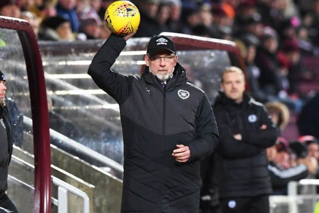 Craig Levein has urged his Hearts players to seize the moment and reach the Scottish Cup final. Picture: SNS Group