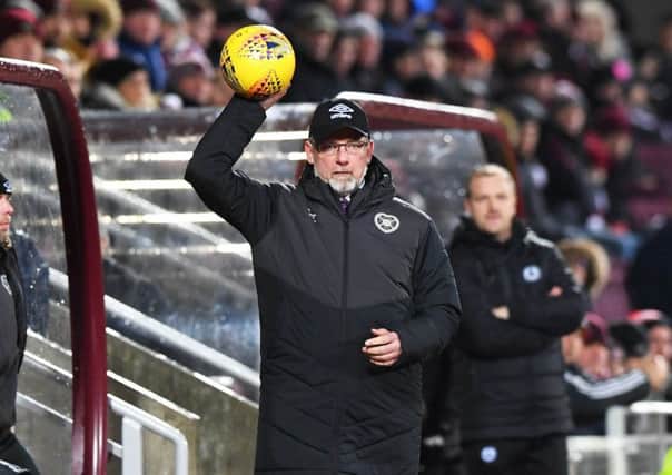 Craig Levein has urged his Hearts players to seize the moment and reach the Scottish Cup final. Picture: SNS Group