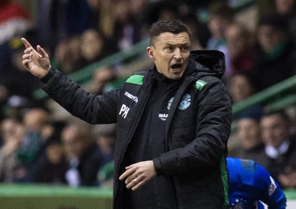 Hibs manager Paul Heckingbottom has produced a turnaround in form