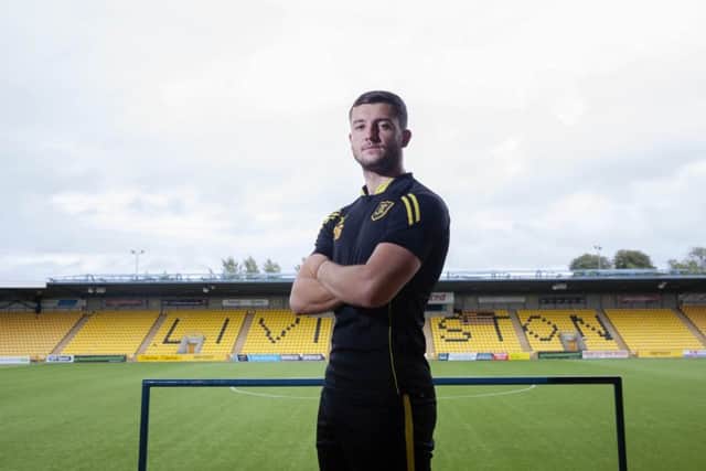 Halkett began his career with Rangers before joining Livingston in 2016. Picture: SNS Group