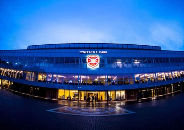The fan died at his beloved Tynecastle Park. Picture: TSPL