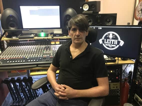 Alan Moffat, owner of Leith Recording Company
