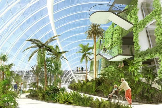 Plans for new Glasshouse at Royal Botanic Gardens, Edinburgh. Pic: Nicoll Russell Studios