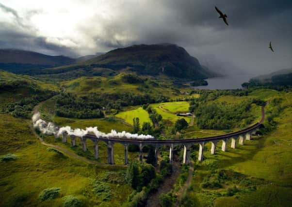 The Glenfinnan  viaduct was used as a location in the Harry Potter films. Picture: Getty