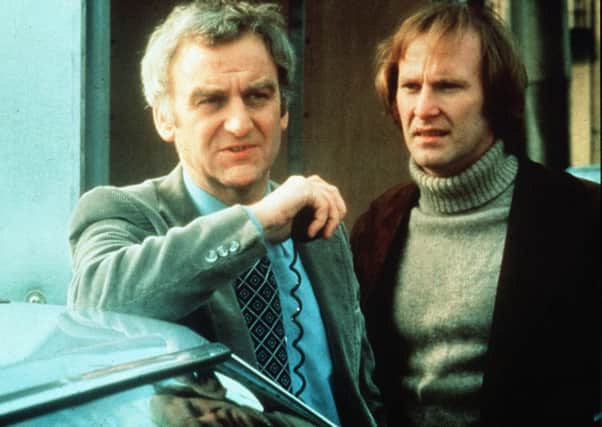 John Thaw and Dennis Waterman in The Sweeney