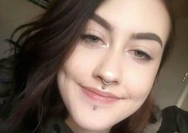 Sara Findlay, 18, has been missing since Friday 1 March. Picture: Police handout