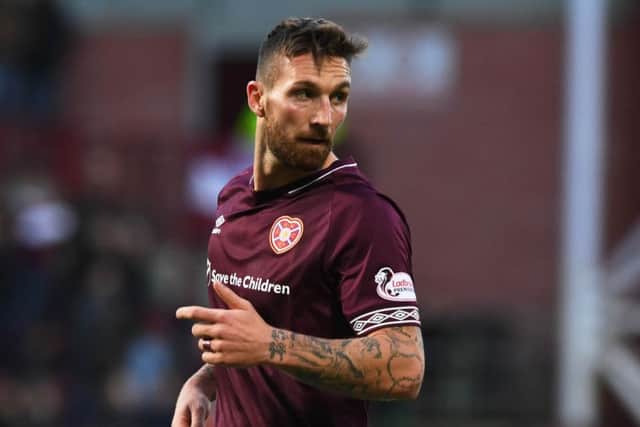 David Vanecek did not feature in Hearts' 2-1 midweek win over Partick Thistle. Pic: SNS