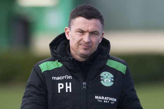 Paul Heckingbottom feels his players didn't get enough credit for drawing with Rangers due to one fan's actions. Picture: SNS Group