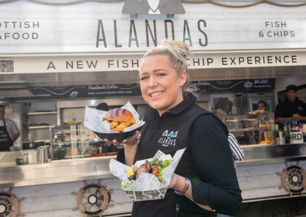 Prestonpans-based Alandas, which also runs a pop up in Edinburgh during the festival, was named the best chippie in the country in the Scoland the Best guidebook.