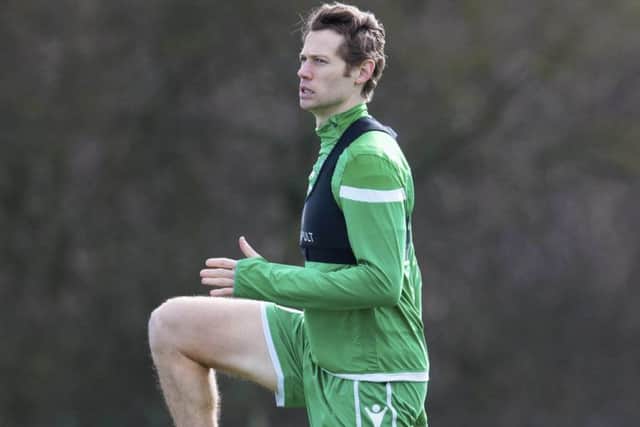 Jonathan Spector trains at East Mains