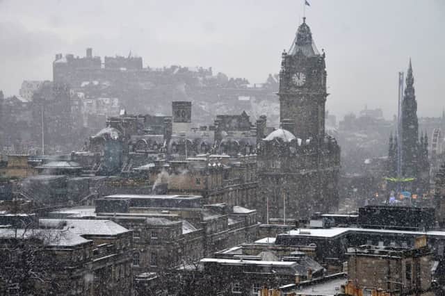 Snow will fall for much of the morning. Picture: Jon Savage