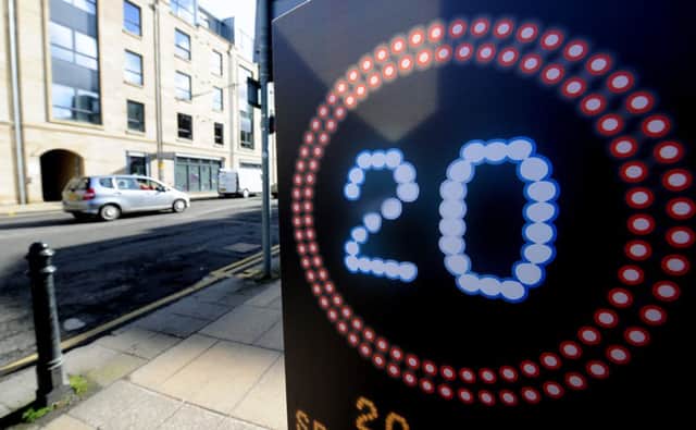 Opposition to the 20mph scheme is particularly strong here in the Lothians. Picture: Lisa Ferguson