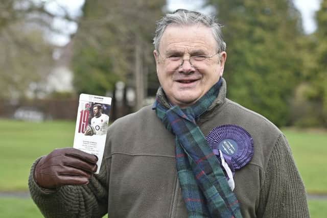 Peter Murray has still never seen Scotland lose at Twickenham after attending Saturday's incredible Calcutta Cup match. Pic: Neil Hanna