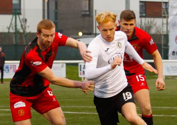 Scott Shepherd and Edinburgh City found Annan Athletic tricky opponents at Galabank