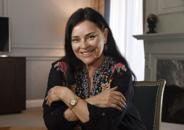 Author Diana Gabaldon at the Balmoral after winning the International Contribution to Scottish Tourism award at the Scottish Thistle Awards. Picture: TSPL