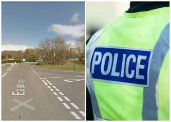 The scene of the crash. Pic: Google Map/Police Scotland