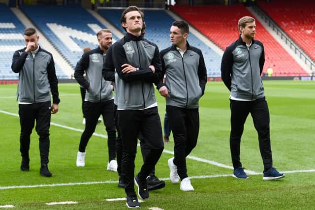 Two former Hibees could be battling it out for promotion at the end of the season. Picture: SNS Group