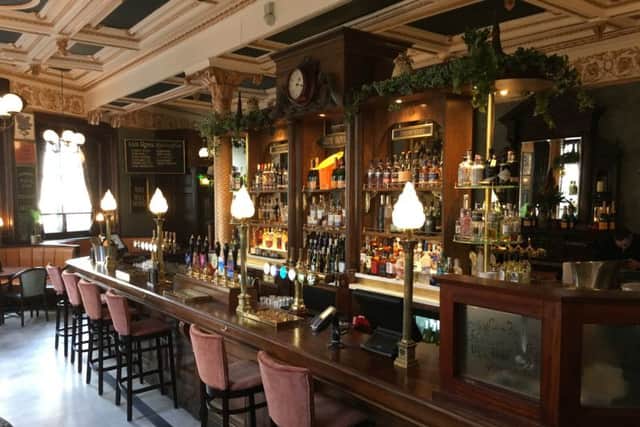 Historic Cafe Royal bar in Edinburgh has just completed a six figure makeover