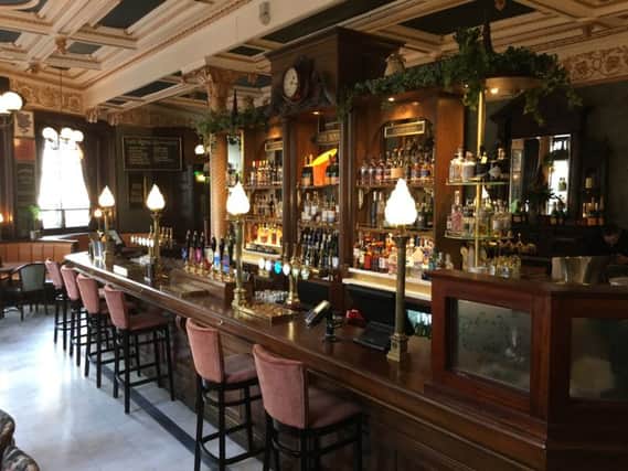 Historic Cafe Royal bar in Edinburgh has just completed a six figure makeover