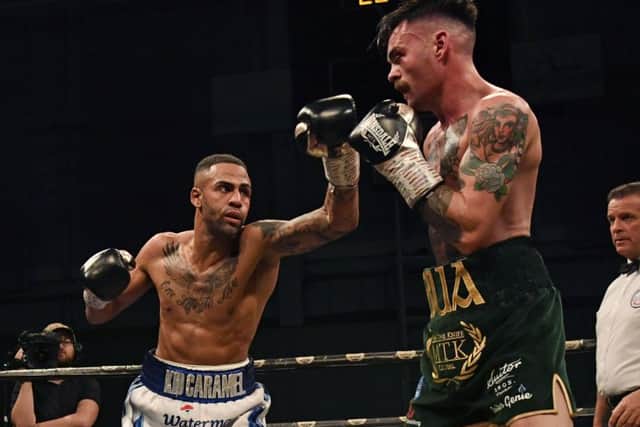 Lewis Benson's last fight was agaInst Tyrone McKenna when he suffered a controversial defeat