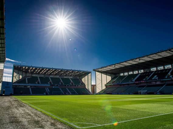 A general view of sunshine on Leith at Easter Road