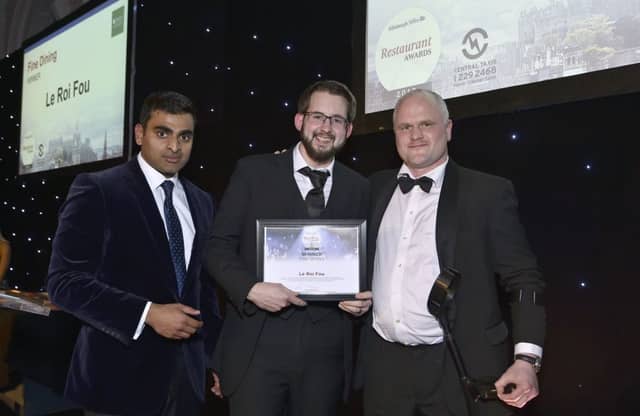 Edinburgh Restaurant Awards 2018, The Principal, George Street. Neil Hanna Photography.