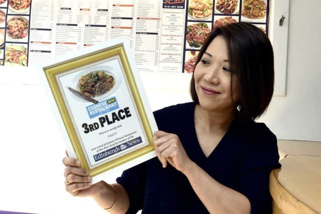Chinese of the Year - 3rd Place - Tasty, Portabello. Owner Debbie Ma. Pic: Lisa Ferguson