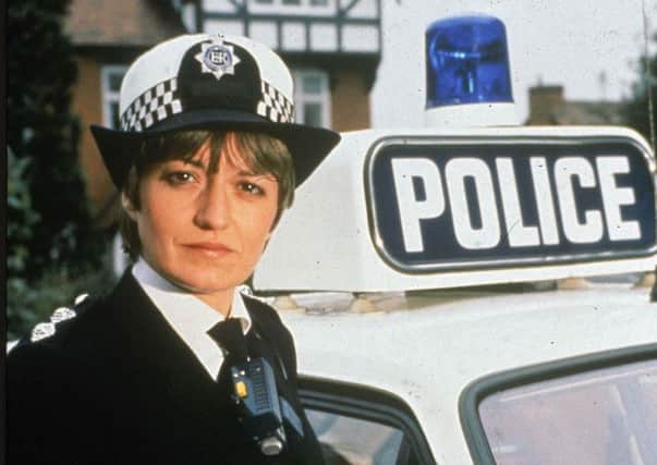 Stephanie Turner as Inspector Jean Darblay in Juliet Bravo  a role model for aspiring policewomen everywhere