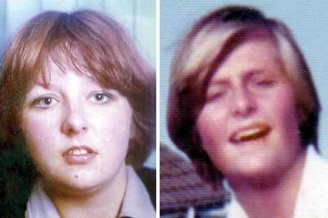 Police file handout photos of Christine Eadie (left) and Helen Scott. Picture: PA