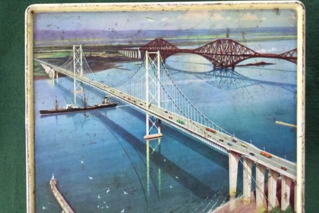 Magnus is searching for his mothers old McVities biscuit tin depicting the Forth Bridges that was accidentally thrown out. Picture: SWNS