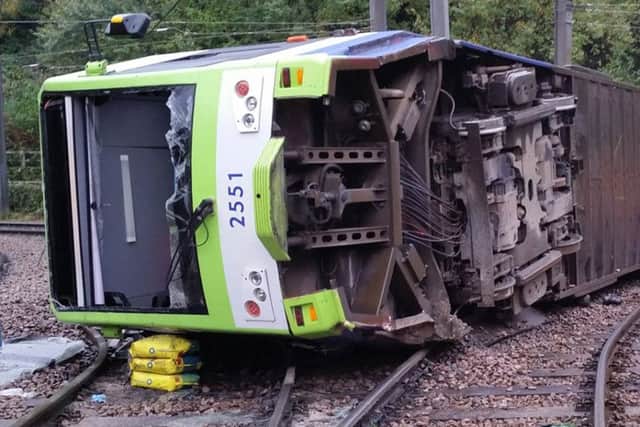 The Croydon tram disaster claimed the lives of 7 people in 2016. Picture: PA