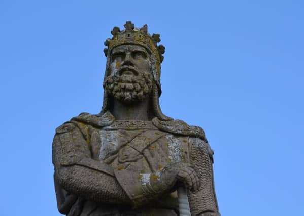 Robert the Bruce was crowned King of Scots on March 25 1306. PIC: Creative Commons/Flickr/Aaron Bradley.