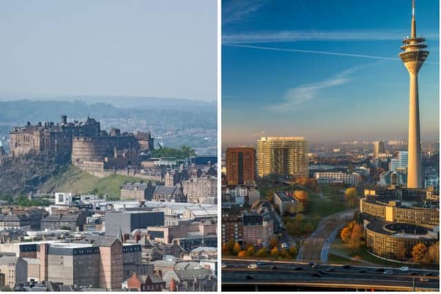The plane went to Edinburgh instead of Dusseldorf. Pic: Shutterstock