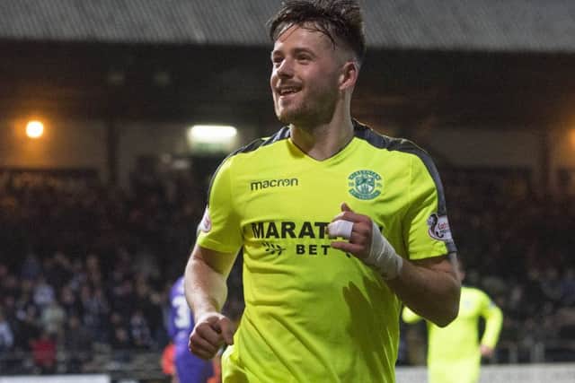 Marc McNulty has scored seven goals in as many starts for Hibs