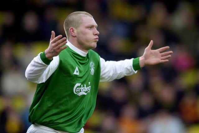Garry O'Connor played under Bobby Williamson and Gerry McCabe between 2002 and 2004. Picture: Pamela Grigg/TSPL