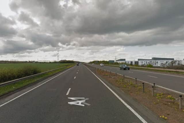The development will straddle the A1. Pic: Google Maps