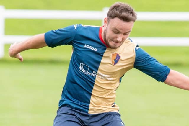 Sean Winter scored the goal that clinched the title for East Kilbride