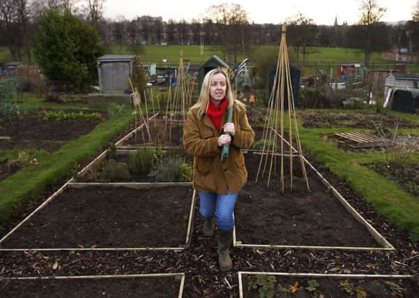 The waiting list for an allotment in Edinburgh is long. Picture: TSPL