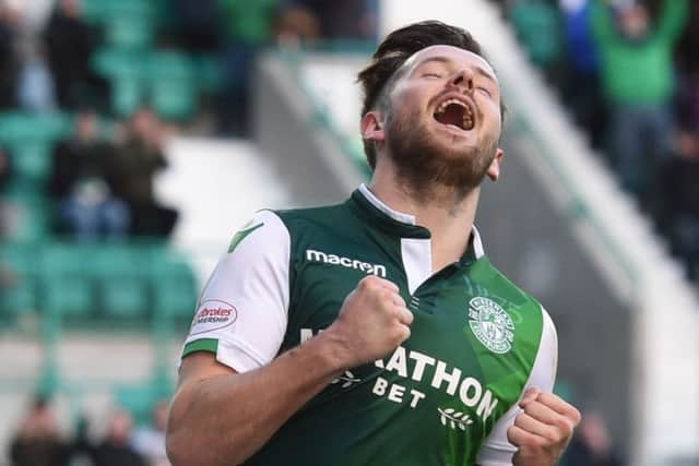 Marc McNulty has scored seven goals for Hibs since joining on loan from Reading  and has won two Scotland caps