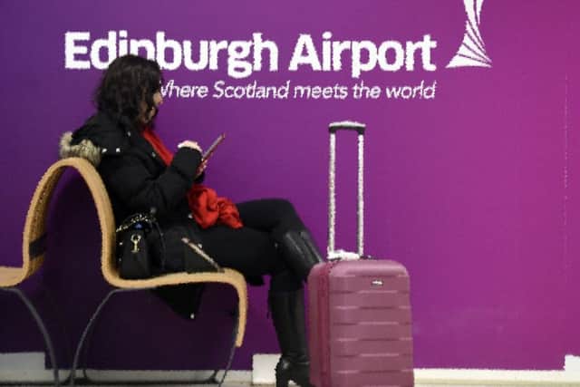 Susan Morrison blames the racket of construction and a long, long walk for missing her morning flight. Picture: Lisa Ferguson