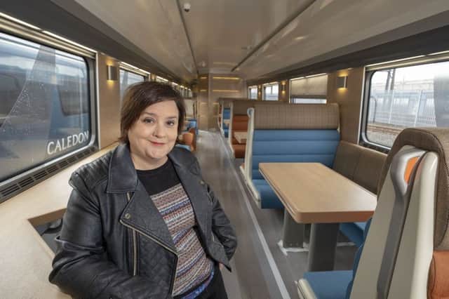 Susan Calman is set to become the new voice on the Caledonian Sleeper services. Picture: Peter Devlin