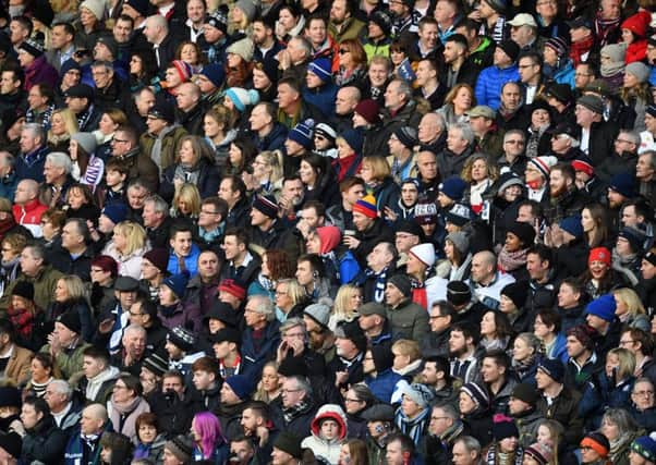 Huge crowds are expected at Murrayfield on Saturday. Picture: TSPL