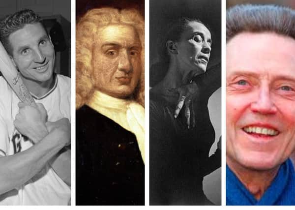Baseball star Bobby Thomson, pirate William Kidd, dancer Martha Graham and actor Christopher Walken are among Scots descendants to be celebrated for their influence on New York life. PICS Contributed/Creative Commons.